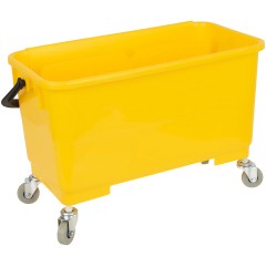 Ведро-тележка для мытья окон и уборки OfficeClean Professional, 24л., отжим для окномоек и PVA швабр, на колесах Ведро-тележка для мытья окон и уборки OfficeClean Professional, 24л., отжим для окномоек и PVA швабр, на колесах - фото 3