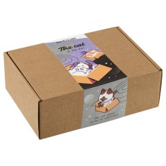 Набор канцелярских принадлежностей подарочный MESHU "Cat in box", 35 предметов Набор канцелярских принадлежностей подарочный MESHU "Cat in box", 35 предметов - фото 2