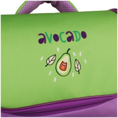 Ранец ArtSpace облегченный Happy School "Happy Avocado" 39*28*18см, 1 отделение, 4 кармана, анатомическая спинка Ранец ArtSpace облегченный Happy School "Happy Avocado" 39*28*18см, 1 отделение, 4 кармана, анатомическая спинка - фото 7