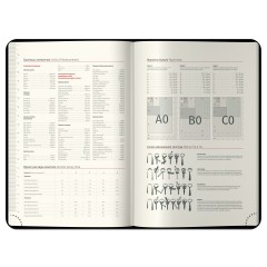 Ежедневник датированный 2026г., А4-(В5), 184л., кожзам, Berlingo "Silver Pristine", сер. срез, синий - фото 2