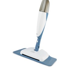 Швабра с распылителем воды плоская, OfficeClean Professional, мет. ручка 128 см., с контейнером и щеткой для сбора мусора - фото 2