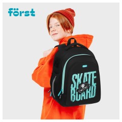 Ранец F?rst F-Base "Skateboard" 36*29*17см, 3 отделения, 2 кармана, анатомическая спинка Ранец F?rst F-Base "Skateboard" 36*29*17см, 3 отделения, 2 кармана, анатомическая спинка - фото 10