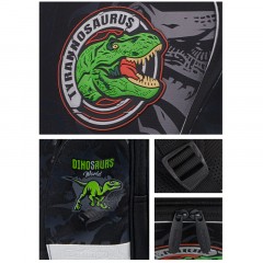 Ранец Berlingo Nova "Dino world" 37*28*18см, 2 отделения, 2 кармана, анатомическая спинка Ранец Berlingo Nova "Dino world" 37*28*18см, 2 отделения, 2 кармана, анатомическая спинка - фото 6