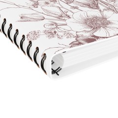 Ежедневник недатированный, А5, 136л., мягкий переплет, экокожа, BG "Embrace.Calmness", на гребне, подарочная  коробка, ручка в комплекте - фото 5