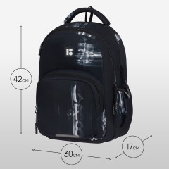 Рюкзак Berlingo ErgoFlex "GR8" 42*30*17см, 2 отделения, 4 кармана, эргономичная спинка Рюкзак Berlingo ErgoFlex "GR8" 42*30*17см, 2 отделения, 4 кармана, эргономичная спинка - фото 8