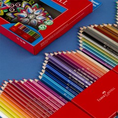 Карандаши цветные Faber-Castell, 60цв., заточен., картон. подставка, европодвес - фото 9