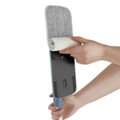 Швабра с распылителем воды , OfficeClean Professional, мет. ручка 133 см., с плоским встроенным баком для воды - фото 3
