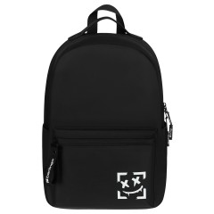 Рюкзак Berlingo UrbanStyle "Graffiti Black" 40*28*11см, 1 отделение, 3 кармана, эргономичная спинка