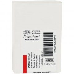 Акварель художественная Winsor&Newton "Professional", 5мл, туба, №106 кадмий алый Акварель художественная Winsor&Newton "Professional", 5мл, туба, №106 кадмий алый - фото 7