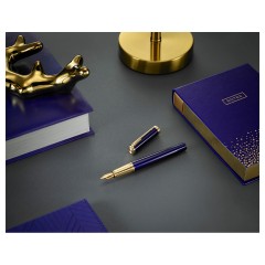 Ручка перьевая Parker "Ingenuity Blue GT" 0,8мм, подарочная упаковка Ручка перьевая Parker "Ingenuity Blue GT" 0,8мм, подарочная упаковка - фото 7
