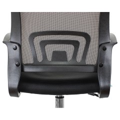 Кресло оператора Helmi HL-M95 R (695) "Airy", СН, спинка сетка черная/сиденье ткань TW черная, пиастра Кресло оператора Helmi HL-M95 R (695) "Airy", СН, спинка сетка черная/сиденье ткань TW черная, пиастра - фото 8