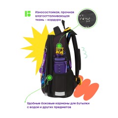 Ранец Berlingo Expert Max "Ride" 38*29*16см, 2 отделения, 2 кармана, анатомическая спинка, дождевик в комплекте Ранец Berlingo Expert Max "Ride" 38*29*16см, 2 отделения, 2 кармана, анатомическая спинка, дождевик в комплекте - фото 4