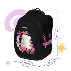 Рюкзак Berlingo Modern "Fashion bear" 38*30*18см, 3 отделения, 2 кармана, эргономичная спинка Рюкзак Berlingo Modern "Fashion bear" 38*30*18см, 3 отделения, 2 кармана, эргономичная спинка - фото 2