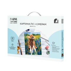 Картина по номерам на холсте ТРИ СОВЫ "Люпиновое поле", 30*40, с акриловыми красками и кистями Картина по номерам на холсте ТРИ СОВЫ "Люпиновое поле", 30*40, с акриловыми красками и кистями - фото 2