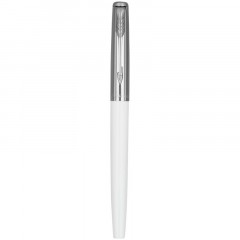 Ручка перьевая Parker "Jotter Originals White Chrome CT" синяя, 0,8мм, подарочная упаковка - фото 2
