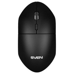 Мышь беспроводная Sven RX-515SW, бесшумная работа кнопок, черный, 3btn+Roll Мышь беспроводная Sven RX-515SW, бесшумная работа кнопок, черный, 3btn+Roll - фото 2