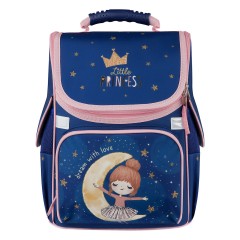 Ранец ArtSpace Junior "Princess" 37*28*21см, 1 отделение, 3 кармана, анатомическая спинка Ранец ArtSpace Junior "Princess" 37*28*21см, 1 отделение, 3 кармана, анатомическая спинка - фото 2