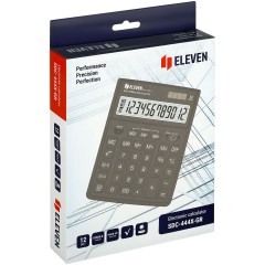 Калькулятор настольный Eleven SDC-444X-GR, 12 разрядов, двойное питание, 155*204*33мм, cерый Калькулятор настольный Eleven SDC-444X-GR, 12 разрядов, двойное питание, 155*204*33мм, cерый - фото 6
