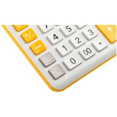 Калькулятор настольный Eleven CDC-120-WH/OR, 12 разрядов, двойное питание, 155*206*38мм, белый/оранжевый Калькулятор настольный Eleven CDC-120-WH/OR, 12 разрядов, двойное питание, 155*206*38мм, белый/оранжевый - фото 5
