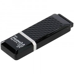 Флеш-диск 8 GB, SMARTBUY Quartz, USB 2.0, черный, SB8GBQZ-K Флеш-диск 8 GB, SMARTBUY Quartz, USB 2.0, черный, SB8GBQZ-K - фото 2