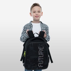 Ранец Berlingo Expert Mini "FutureX" 36*27*14см, 2 отделения, 2 кармана, анатомическая спинка - фото 9