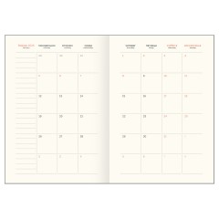 Ежедневник датированный 2026г., А5, 176л., твердый переплет, кожзам, BG "Dallas. Dark red", тёмно-красный, фольгированный срез - фото 5