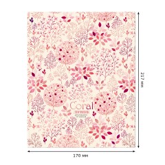 Дневник 1-11 кл. 48л. ЛАЙТ BG "Coral", матовая ламинация, тиснение фольгой - фото 3