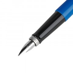 Ручка перьевая Parker "Jotter Originals Blue Chrom CT" синяя, 0,8мм, подарочная упаковка Ручка перьевая Parker "Jotter Originals Blue Chrom CT" синяя, 0,8мм, подарочная упаковка - фото 4