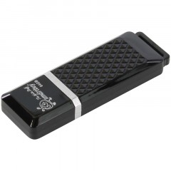 Флеш-диск 64 GB SMARTBUY Quartz USB 2.0, черный, SB64GBQZ-K Флеш-диск 64 GB SMARTBUY Quartz USB 2.0, черный, SB64GBQZ-K - фото 2