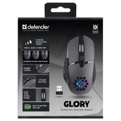 Мышь беспроводная Defender Glory GM-514, черный, 6btn+Roll Мышь беспроводная Defender Glory GM-514, черный, 6btn+Roll - фото 7
