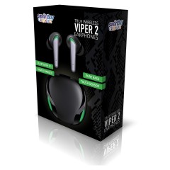 Наушники с микрофоном беспроводные Smartbuy Viper 2, Bluetooth 5.0, TWS, сенс. упр., разъем Type-C, черный Наушники с микрофоном беспроводные Smartbuy Viper 2, Bluetooth 5.0, TWS, сенс. упр., разъем Type-C, черный - фото 3