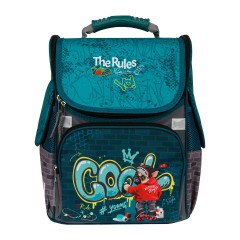 Ранец ArtSpace Junior "Cool" 37*28*21см, 1 отделение, 3 кармана, анатомическая спинка Ранец ArtSpace Junior "Cool" 37*28*21см, 1 отделение, 3 кармана, анатомическая спинка - фото 3