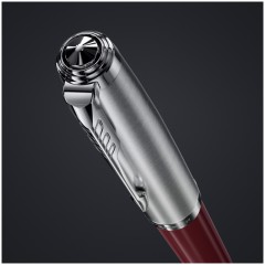 Ручка шариковая Parker "51 Burgundy CT" черная, 1,0мм, поворот., подарочная упаковка - фото 2