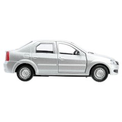 Машина игрушечная Технопарк "Renault Logan", RENAULT, металл., 12см, серебристый, с подвижными элементами Машина игрушечная Технопарк "Renault Logan", RENAULT, металл., 12см, серебристый, с подвижными элементами - фото 3