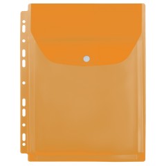 Папка-вкладыш с перфорацией на кнопке OfficeSpace А4, ПВХ, 180мкм, расширяющаяся до 250л., цветная, ассорти Папка-вкладыш с перфорацией на кнопке OfficeSpace А4, ПВХ, 180мкм, расширяющаяся до 250л., цветная, ассорти - фото 6