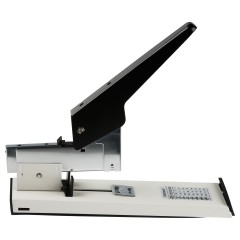 Степлер мощный №24/6-23/24 OfficeSpace "Heavy Duty" до 200л., металлический, черный - фото 2