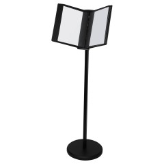 Демосистема напольная OfficeSpace с 10 черными панелями - фото 4