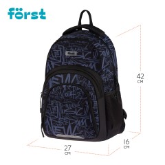 Рюкзак F?rst F-Line "Free people" 42*27*16см, 1 отделение, 5 карманов, уплотненная спинка Рюкзак F?rst F-Line "Free people" 42*27*16см, 1 отделение, 5 карманов, уплотненная спинка - фото 9