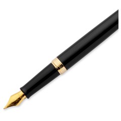 Ручка перьевая Waterman "Hemisphere Mars Black GT" синяя, 0,8мм, подарочная упаковка Ручка перьевая Waterman "Hemisphere Mars Black GT" синяя, 0,8мм, подарочная упаковка - фото 4