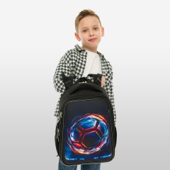 Ранец Berlingo Expert "Cyber Football" 37*28*16см, 2 отделения, 2 кармана, анатомическая спинка Ранец Berlingo Expert "Cyber Football" 37*28*16см, 2 отделения, 2 кармана, анатомическая спинка - фото 9