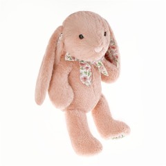 Мягкая игрушка ТРИ СОВЫ "Розовый зайка", 27см - фото 5