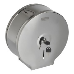 Диспенсер для туалетной бумаги OfficeClean Professional, нержавеющая сталь, глянцевое покрытие - фото 6