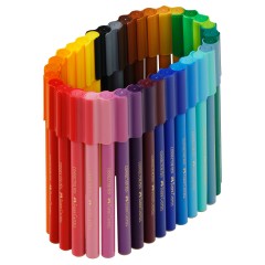 Набор для рисования Faber-Castell "Connector Unicorn" 33 фломастера Набор для рисования Faber-Castell "Connector Unicorn" 33 фломастера - фото 7