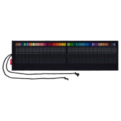 Карандаши цветные Faber-Castell "Black Edition", 72 цв., трехгран., черное дерево, заточен., пенал-скрутка - фото 5