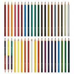 Карандаши цветные Faber-Castell "Замок", 36цв., шестигр., заточ.+6цв.+ч/г кар.+точилка, картон, европодвес Карандаши цветные Faber-Castell "Замок", 36цв., шестигр., заточ.+6цв.+ч/г кар.+точилка, картон, европодвес - фото 2