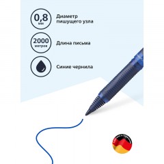 Роллер SCHNEIDER One Business 183003 синий, 0,6 мм Роллер SCHNEIDER One Business 183003 синий, 0,6 мм - фото 3
