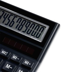 Калькулятор настольный OfficeSpace, 12 разрядов, двойное питание, 143*190*29мм, черный Калькулятор настольный OfficeSpace, 12 разрядов, двойное питание, 143*190*29мм, черный - фото 5