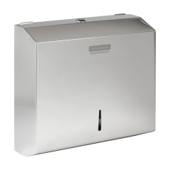 Диспенсер для полотенец листовых OfficeClean Professional (Z-сл.), нержавеющая сталь, глянцевое покрытие