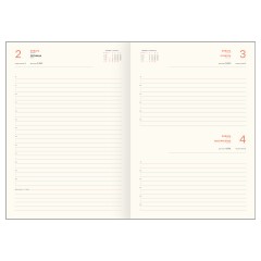 Ежедневник датированный 2026г., А4, 176л., твердый переплет, кожзам, BG "Dallas. Blue", синий, фольгированный срез - фото 7