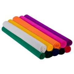 Набор крепированной бумаги ТРИ СОВЫ, 50*250см, 110г/м2, 10шт, интенсив, в рулонах - фото 2